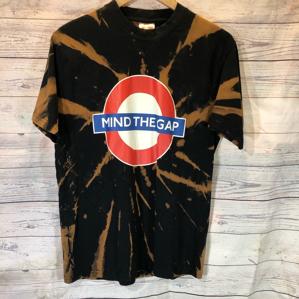 Mind The Gap Underground Hand Bleached Tee